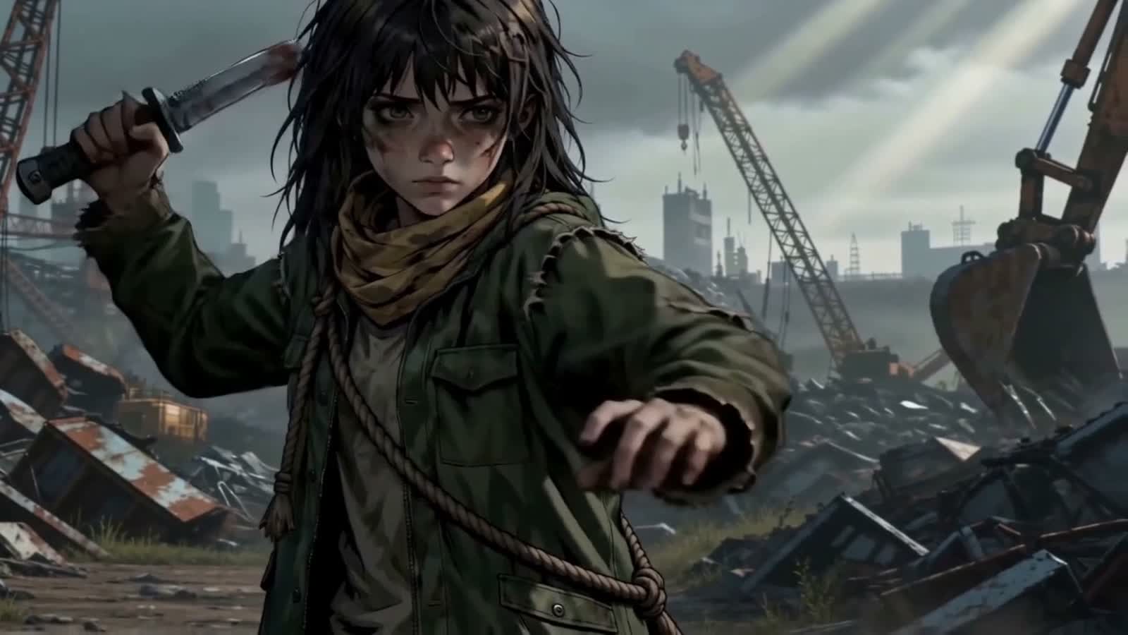 A cinematic animated scene from Blane Dydasco’s reel